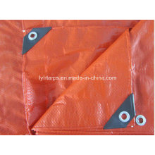 Double Orange Heavy Duty PE Tarp Sheet/Plastic Tarpaulin Sheet